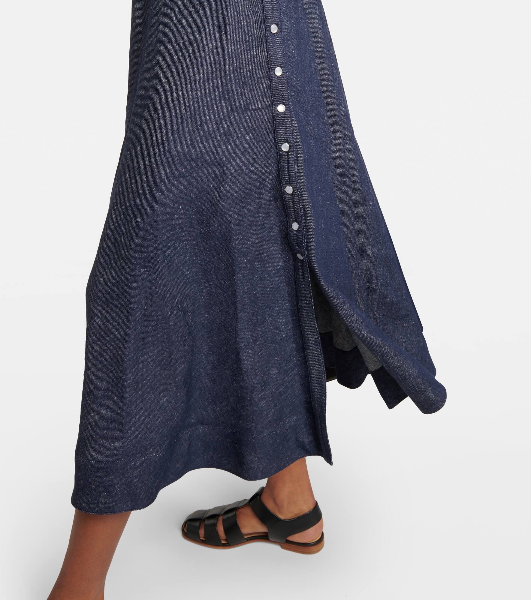 Marley denim midi dress - 5