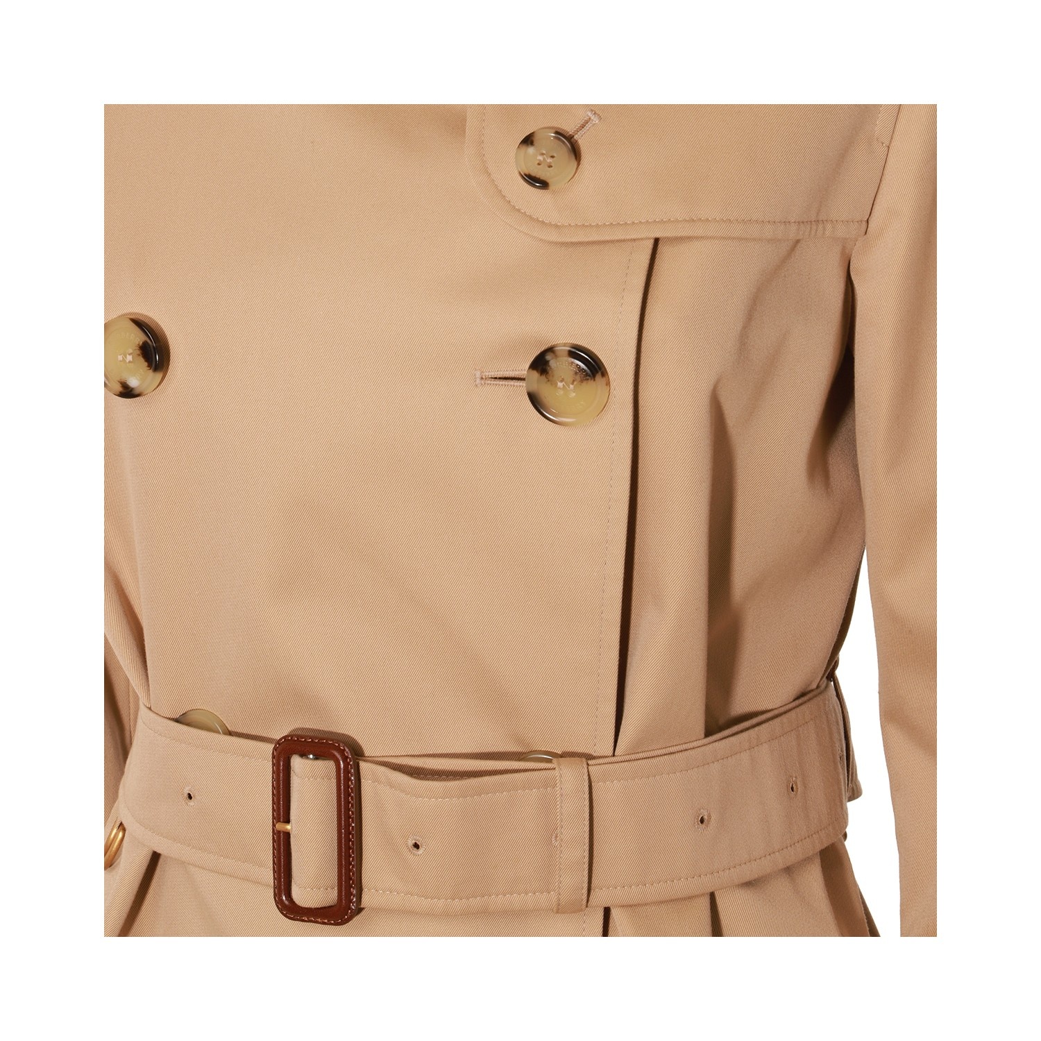 トレンチコート BURBERRY Women Coats 8079404 A1366 BEIGE Burberry Chelsea Cotton Trench Coat - Beige - Women | 8079407