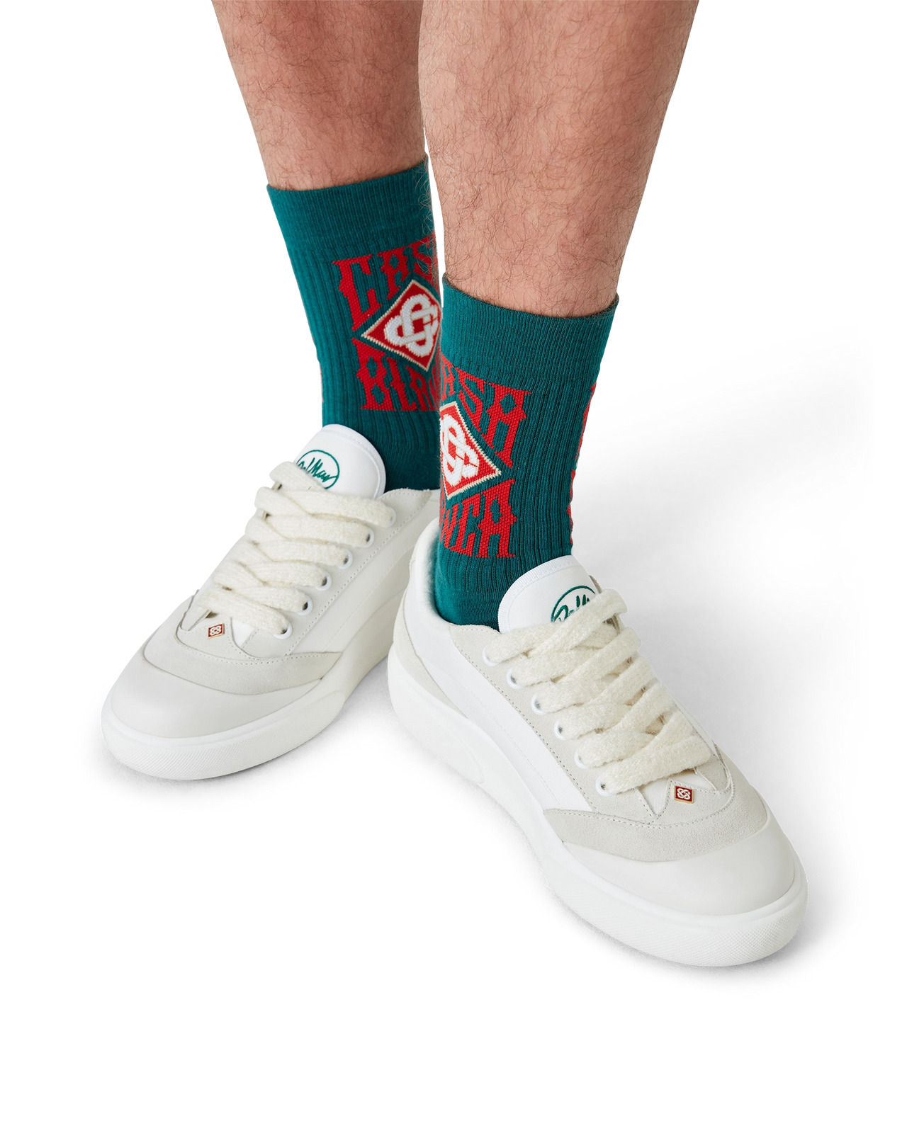 Men's Del Mar White Sneaker | Casablanca Paris - 3