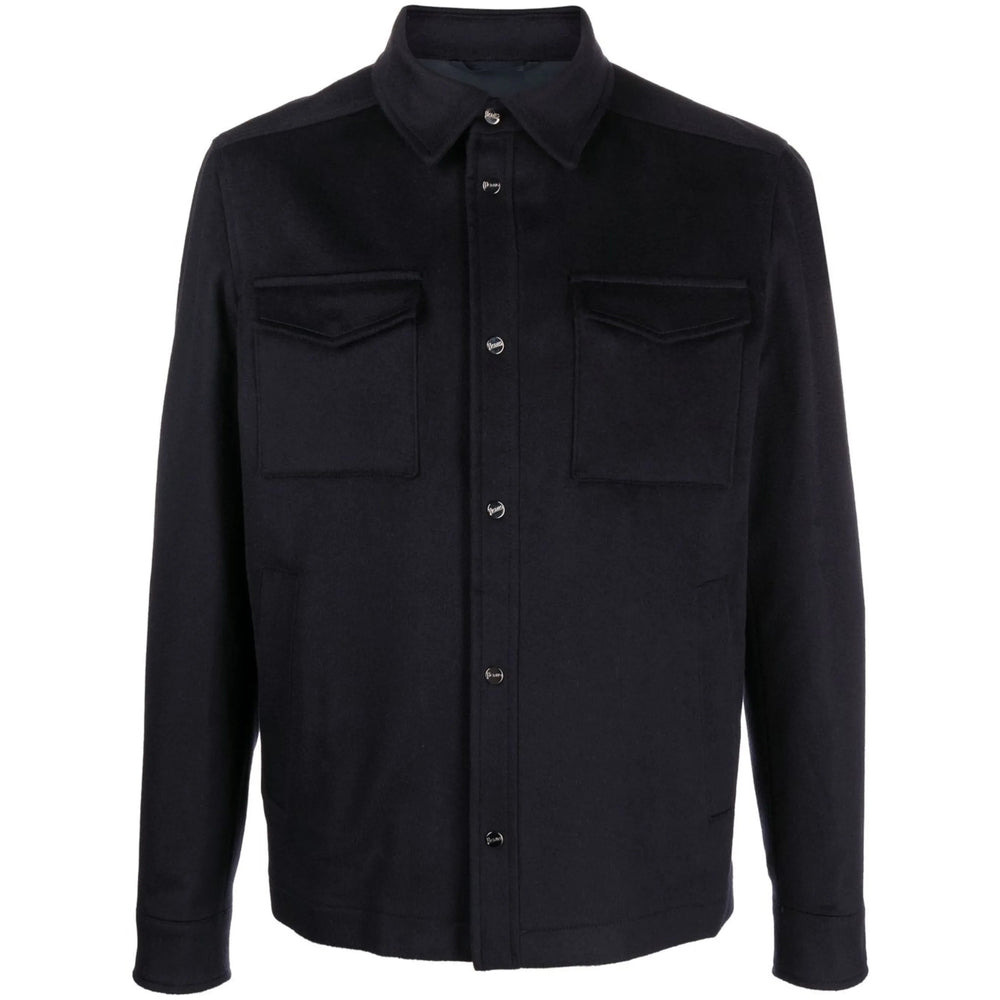 Herno Blue Jackets - Shirt Jackets Men - 1