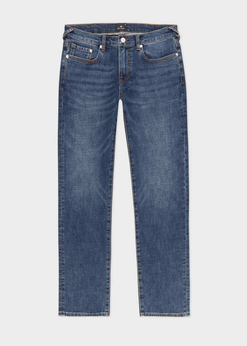 Tapered-Fit 'Crosshatch Stretch' Jeans 1