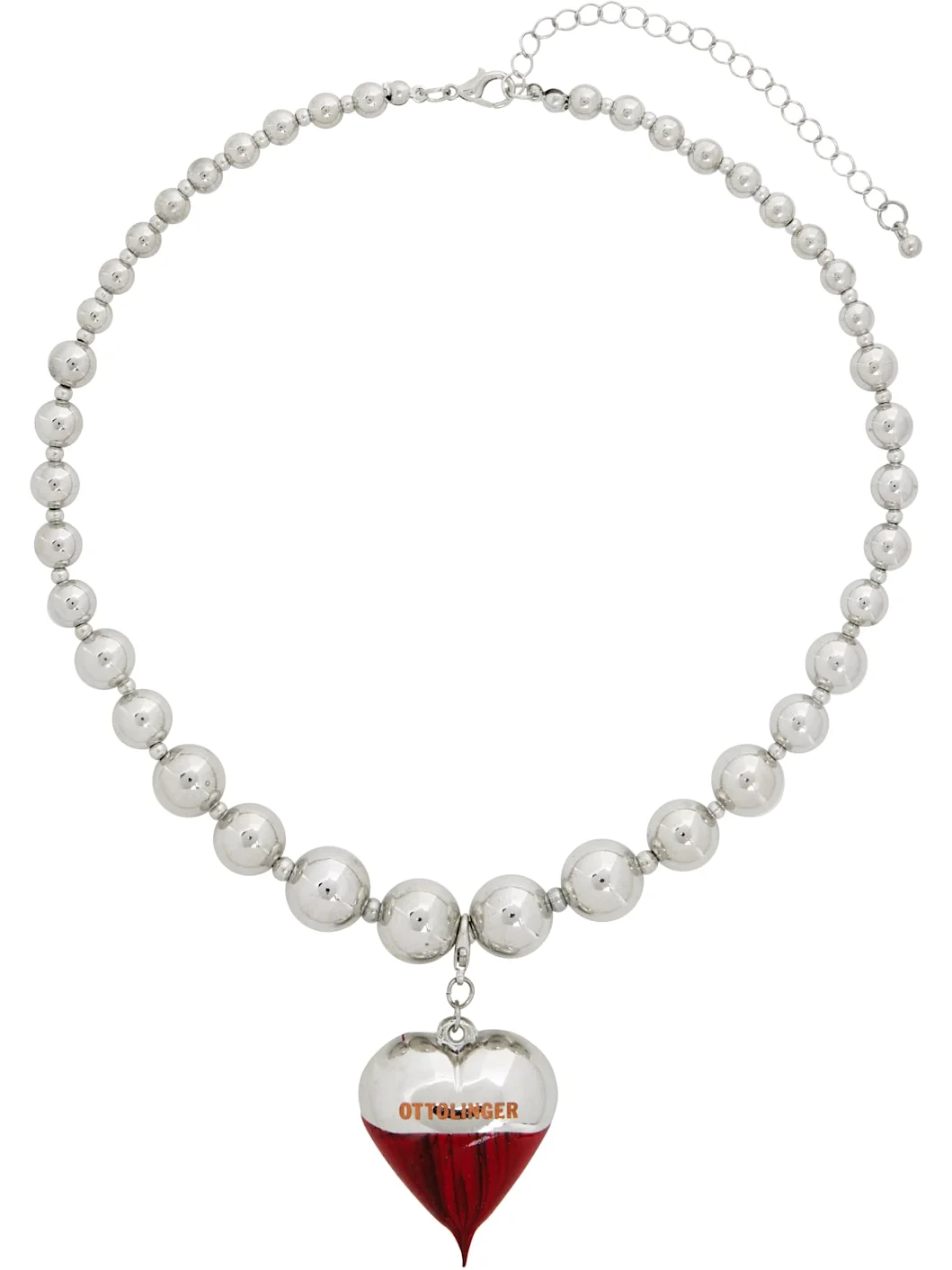 Dipped Otto Heart Necklace - 1