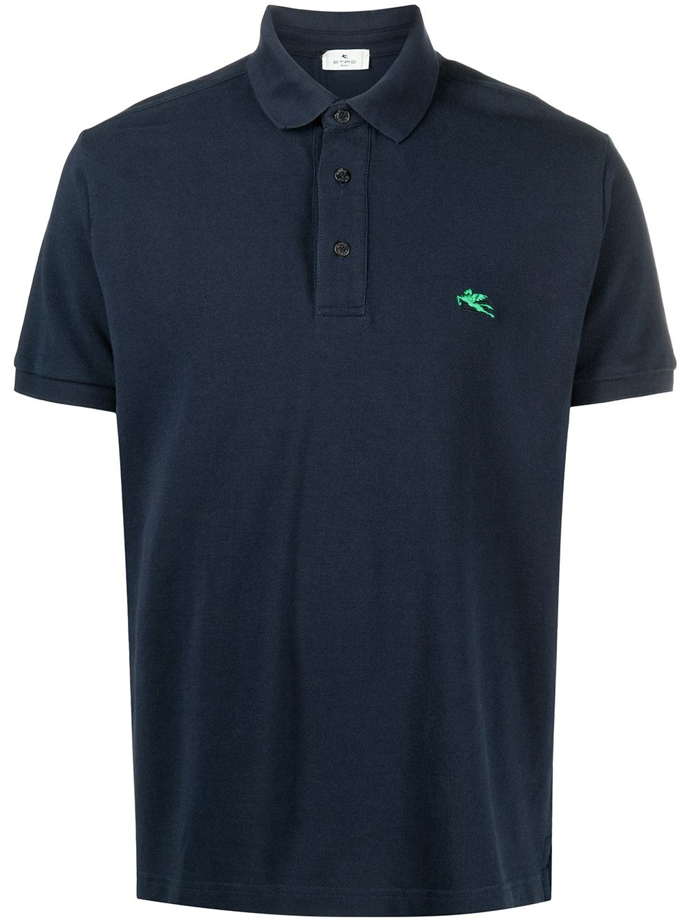 short-sleeved polo shirt - 1