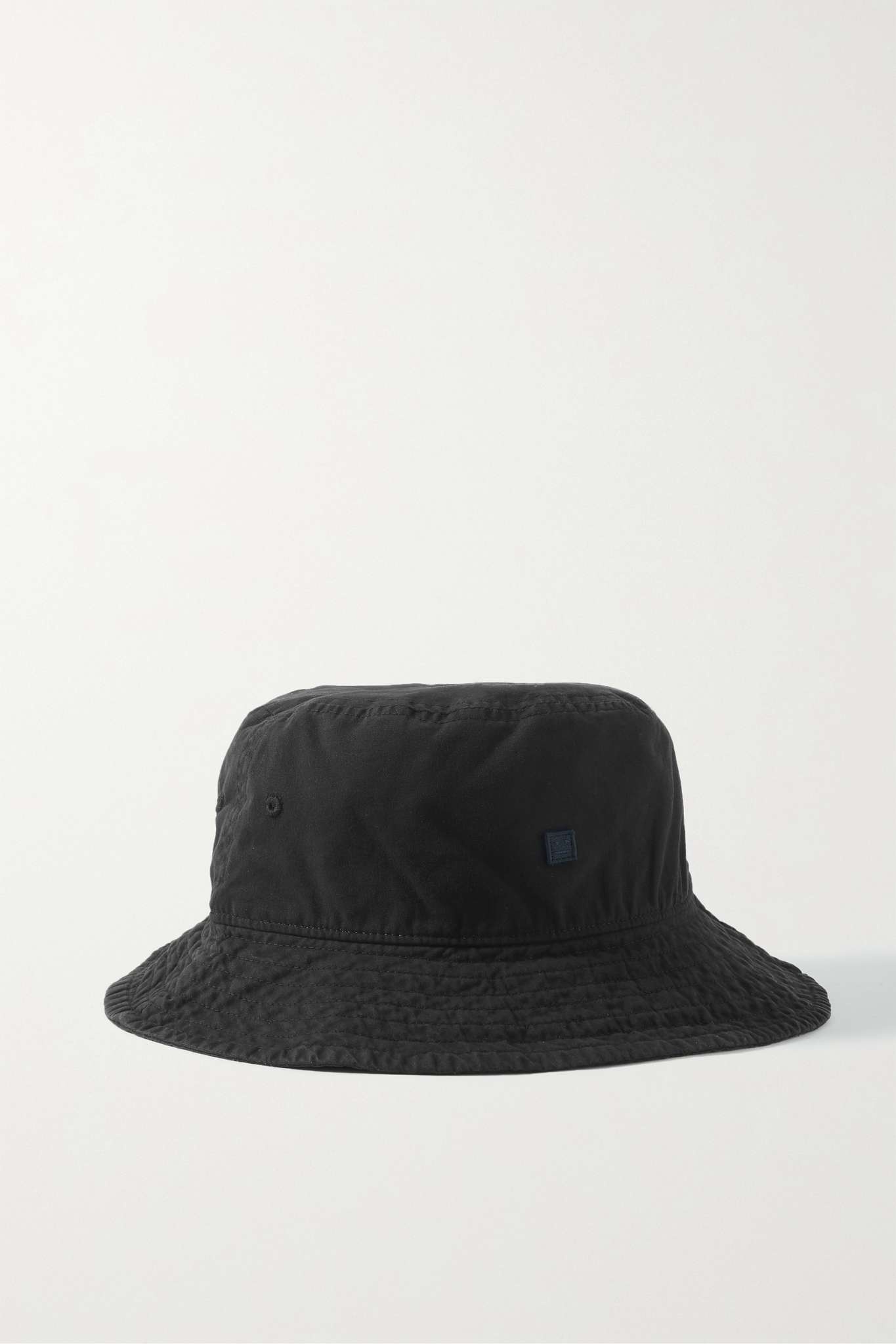 Buko appliquéd cotton bucket hat - 1