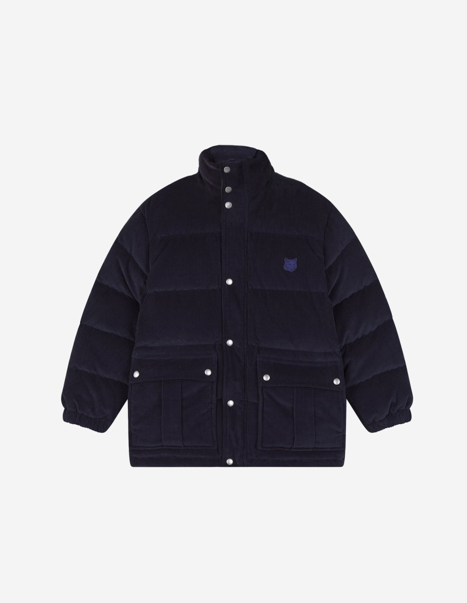 CORDUROY PUFFER JACKET - 1