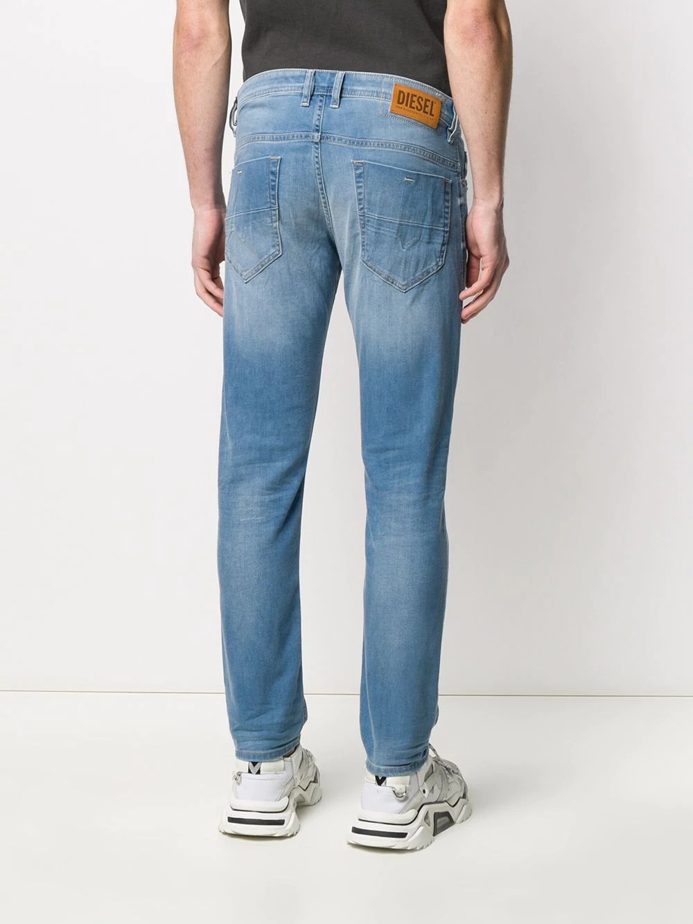 washed skinny jeans - 4