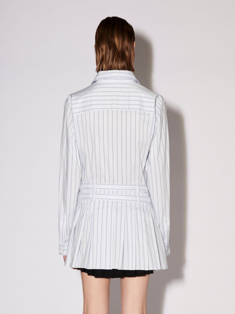 STRIPED SHIRT DRESS 4