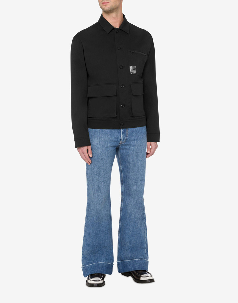 Moschino LOCKER TAG LABEL JACKET outlook