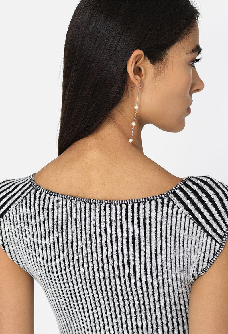 PIPER SILK RIB TWIST DRESS 8