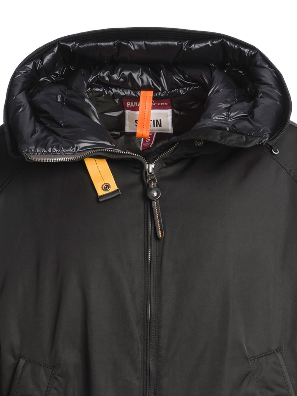 hooded drawstring jacket - 3