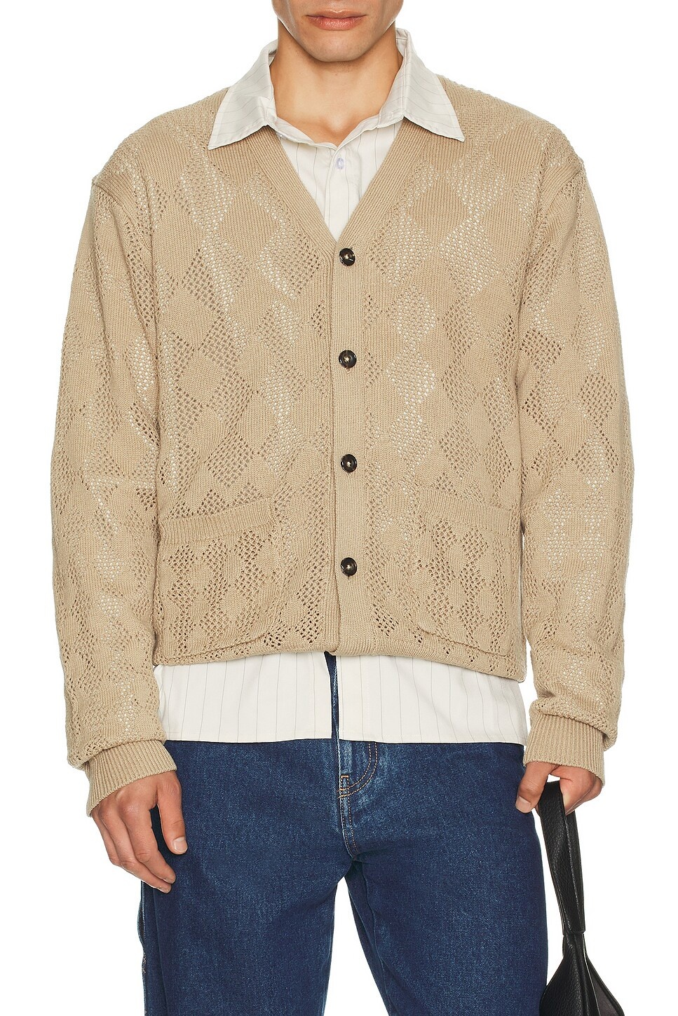 Cardigan Diamond Mesh - 3
