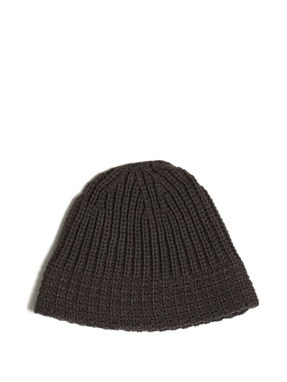 ribbed-knit wool beanie - 2