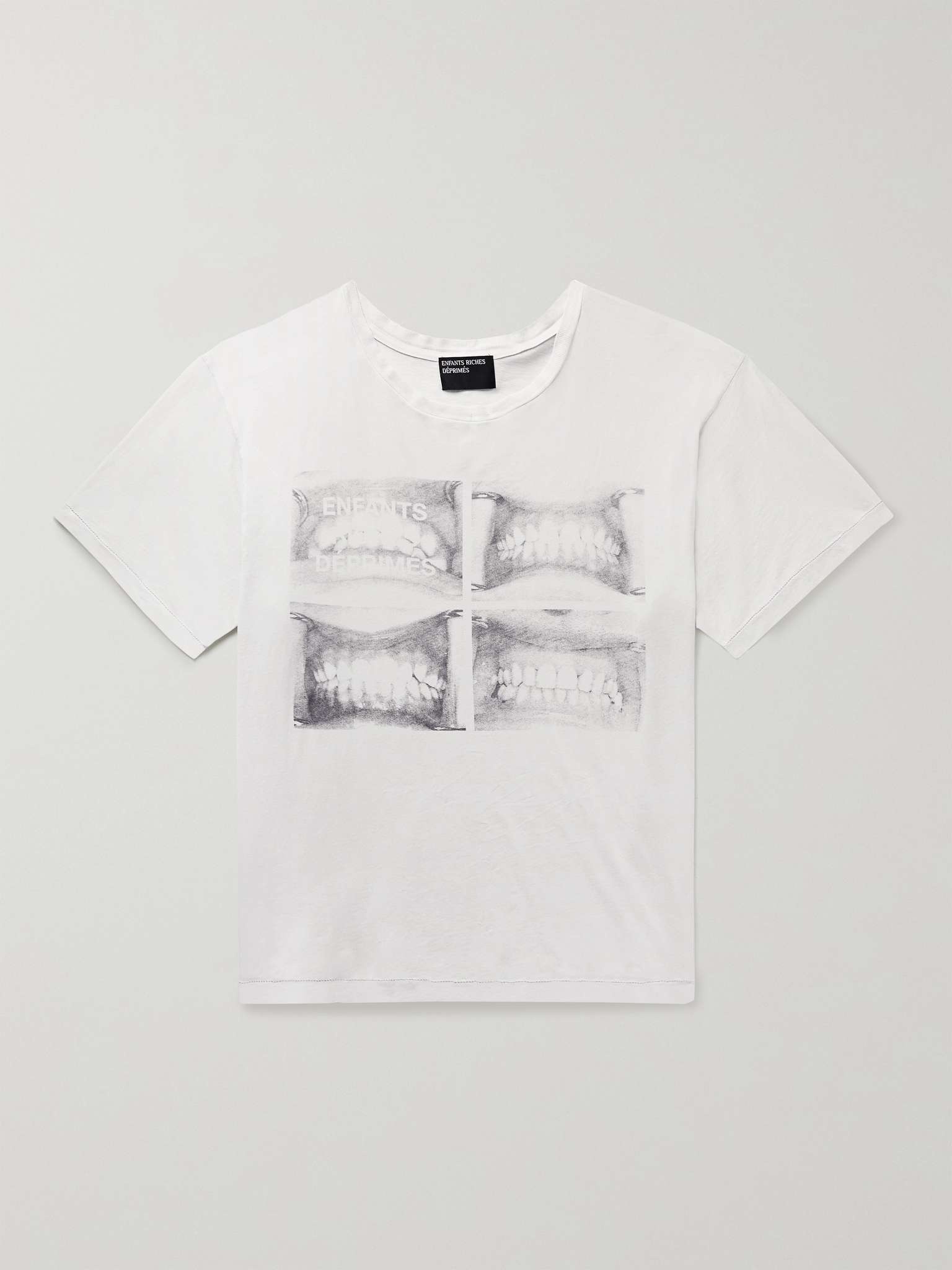 Printed Cotton-Jersey T-Shirt - 1