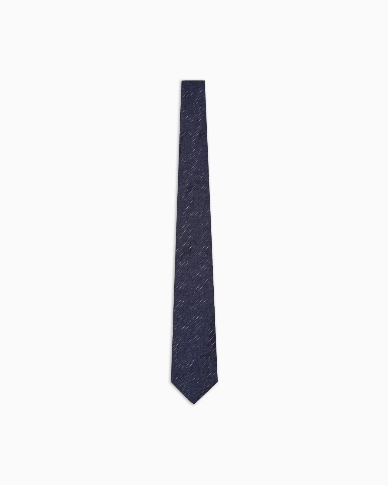 JACQUARD SILK TIE - 1