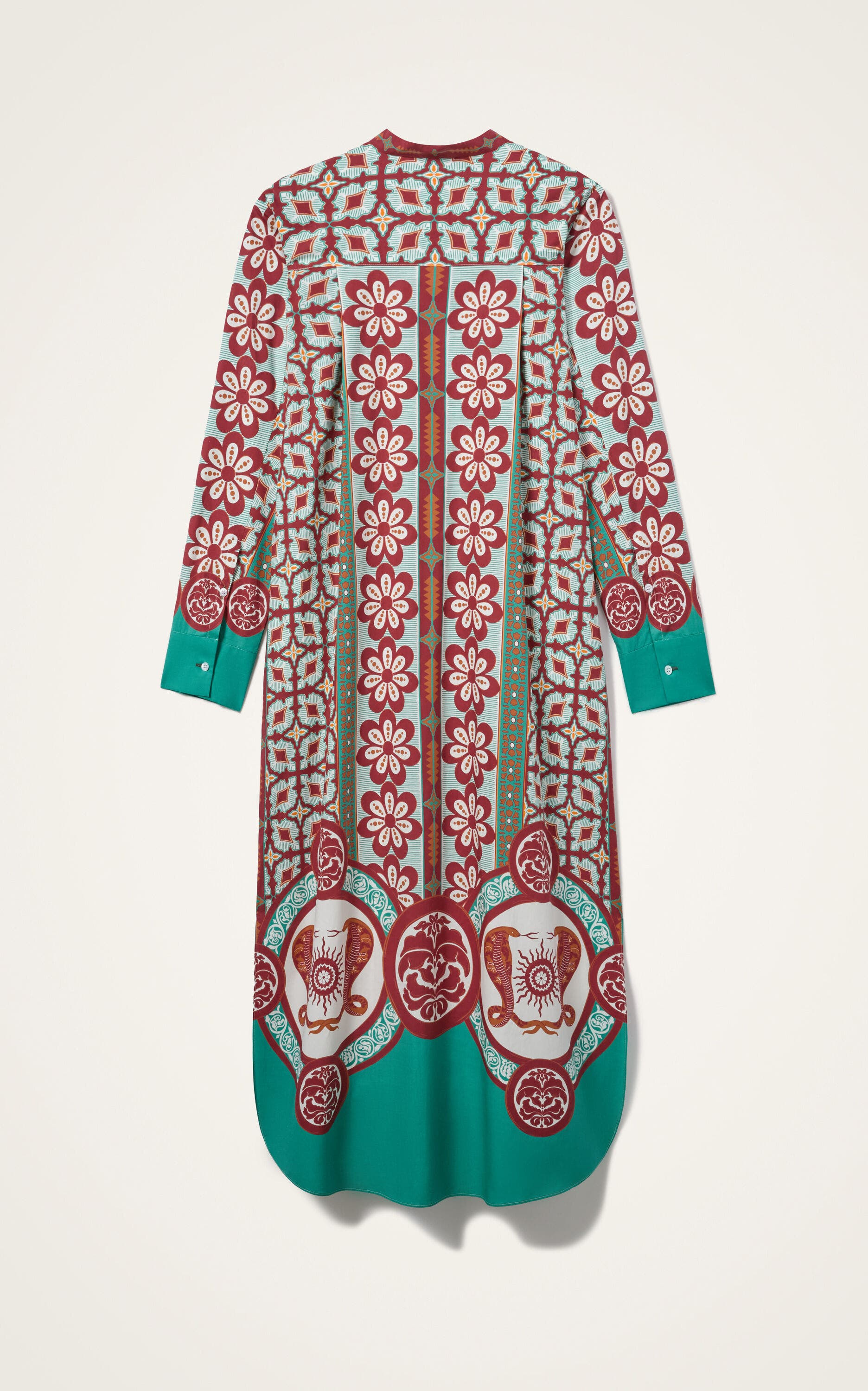 La DoubleJ Sundowner Tunic Pagoda Placée Rust at Nordstrom - 3