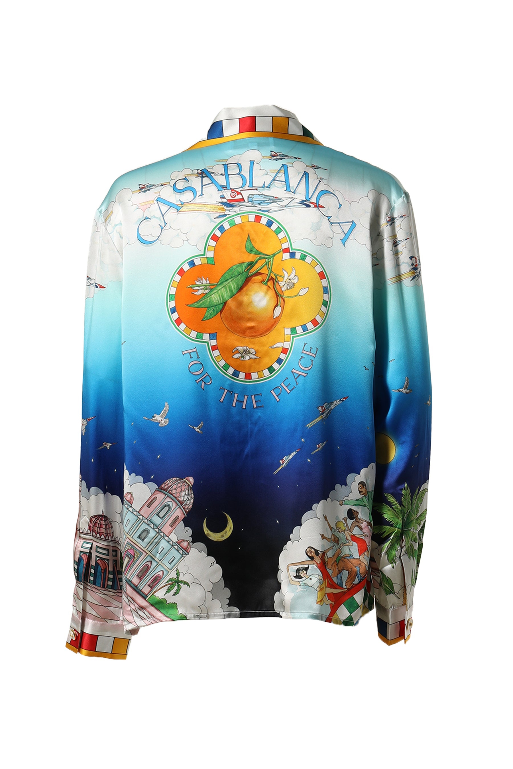 CUBAN COLLAR LONG SLEEVE SHIRT / LE DIMENSION - 2