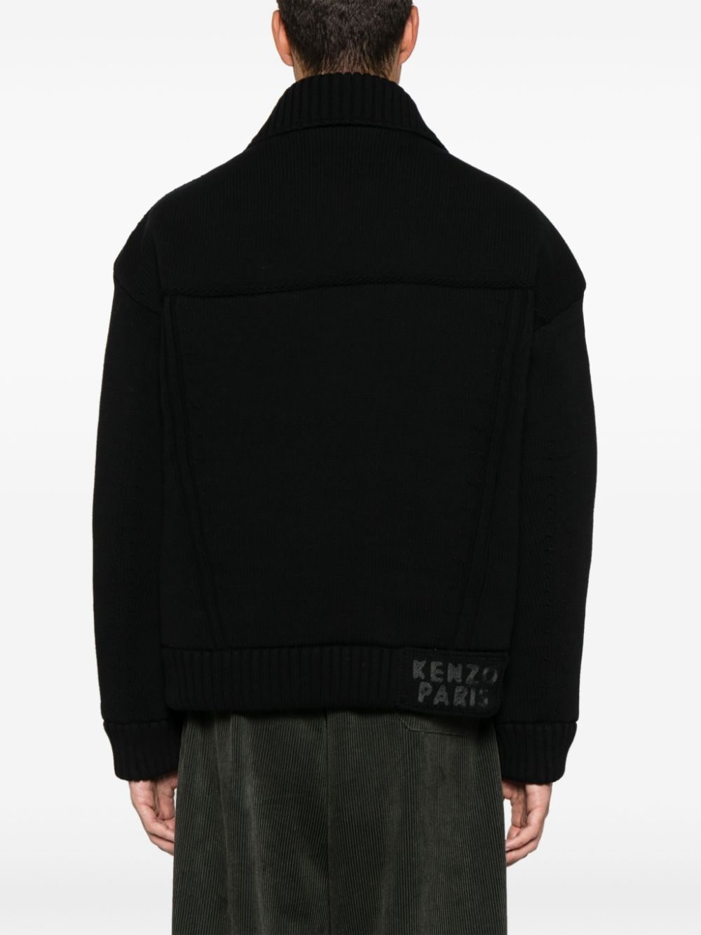 knitted down jacket - 4