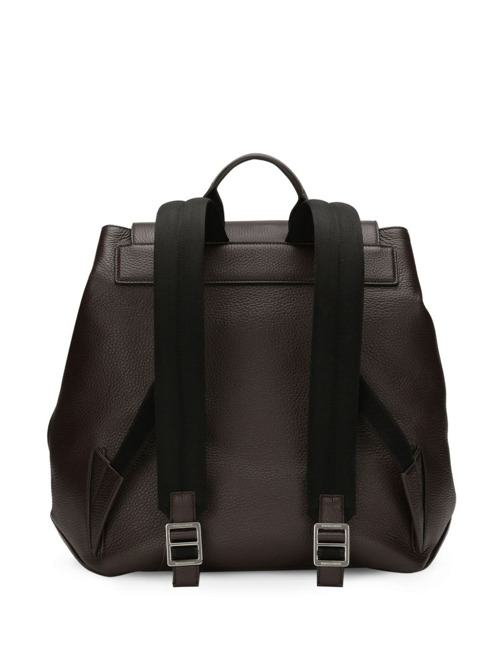 logo-embossed leather-blend bag - 3