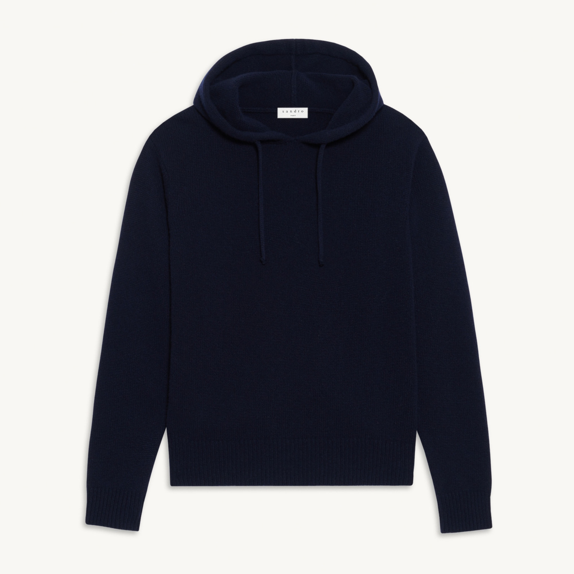 Wool and cashmere hoodie - 1