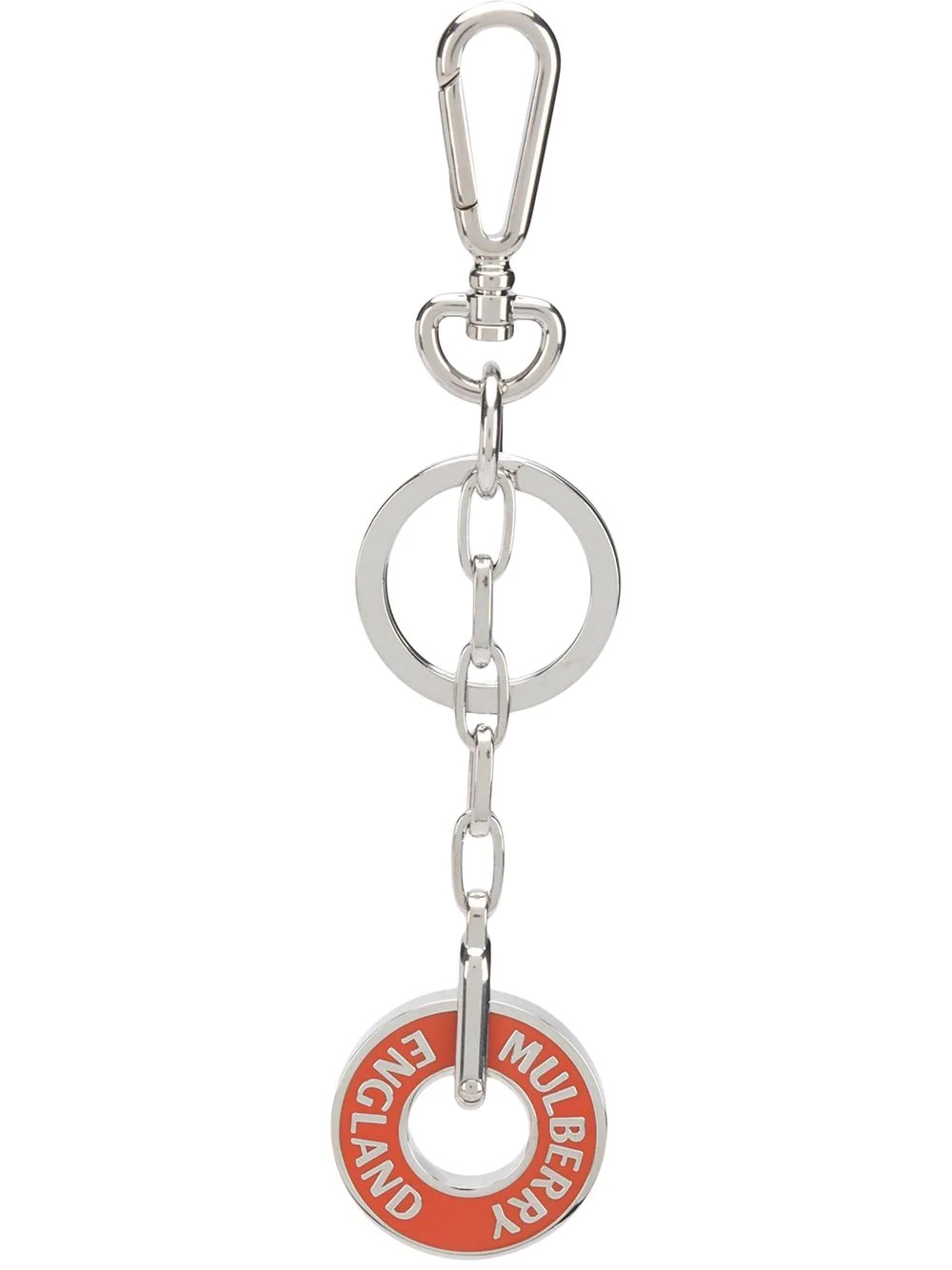 logo loop enamel keyring - 1