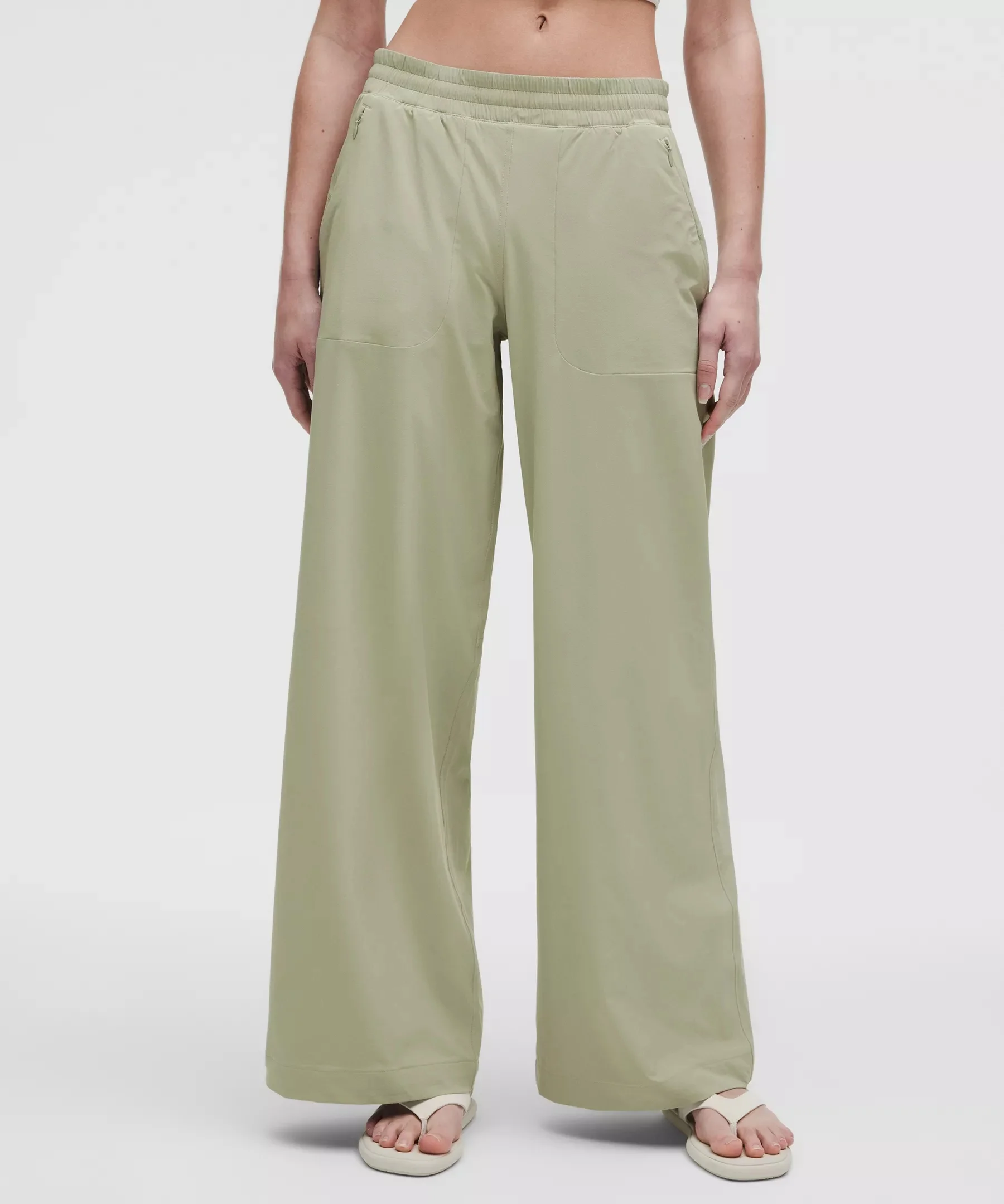 Swift Mid-Rise Wide-Leg Pant - 1