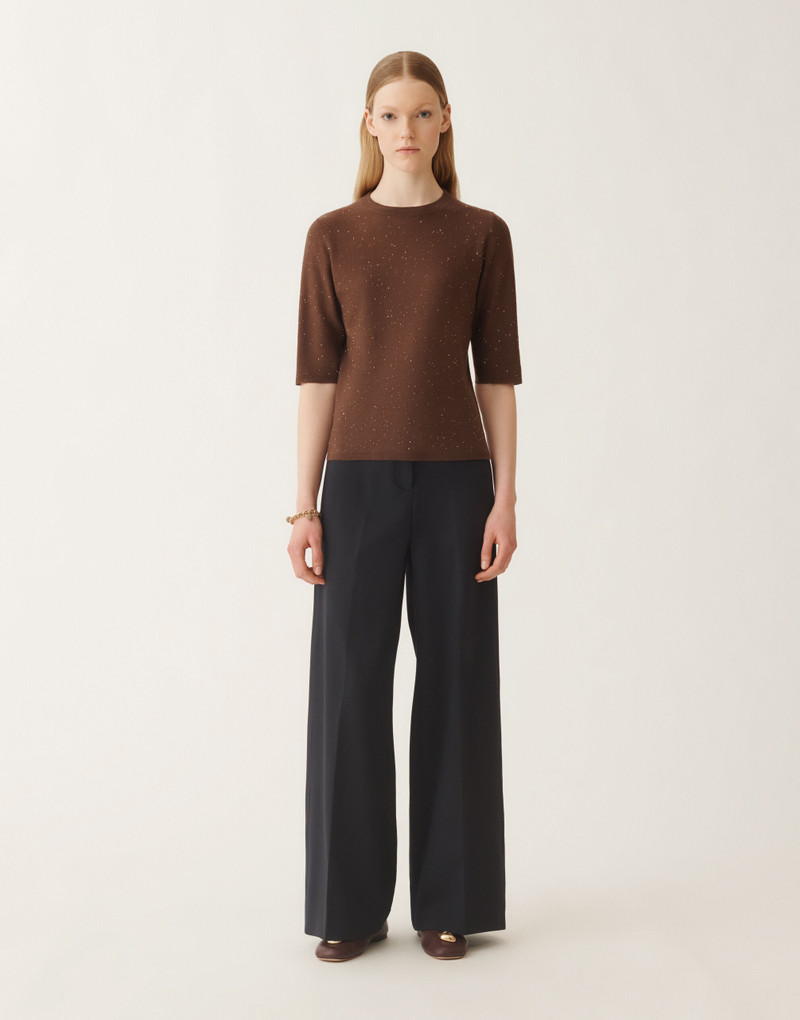 Wool sweater with sequins 3