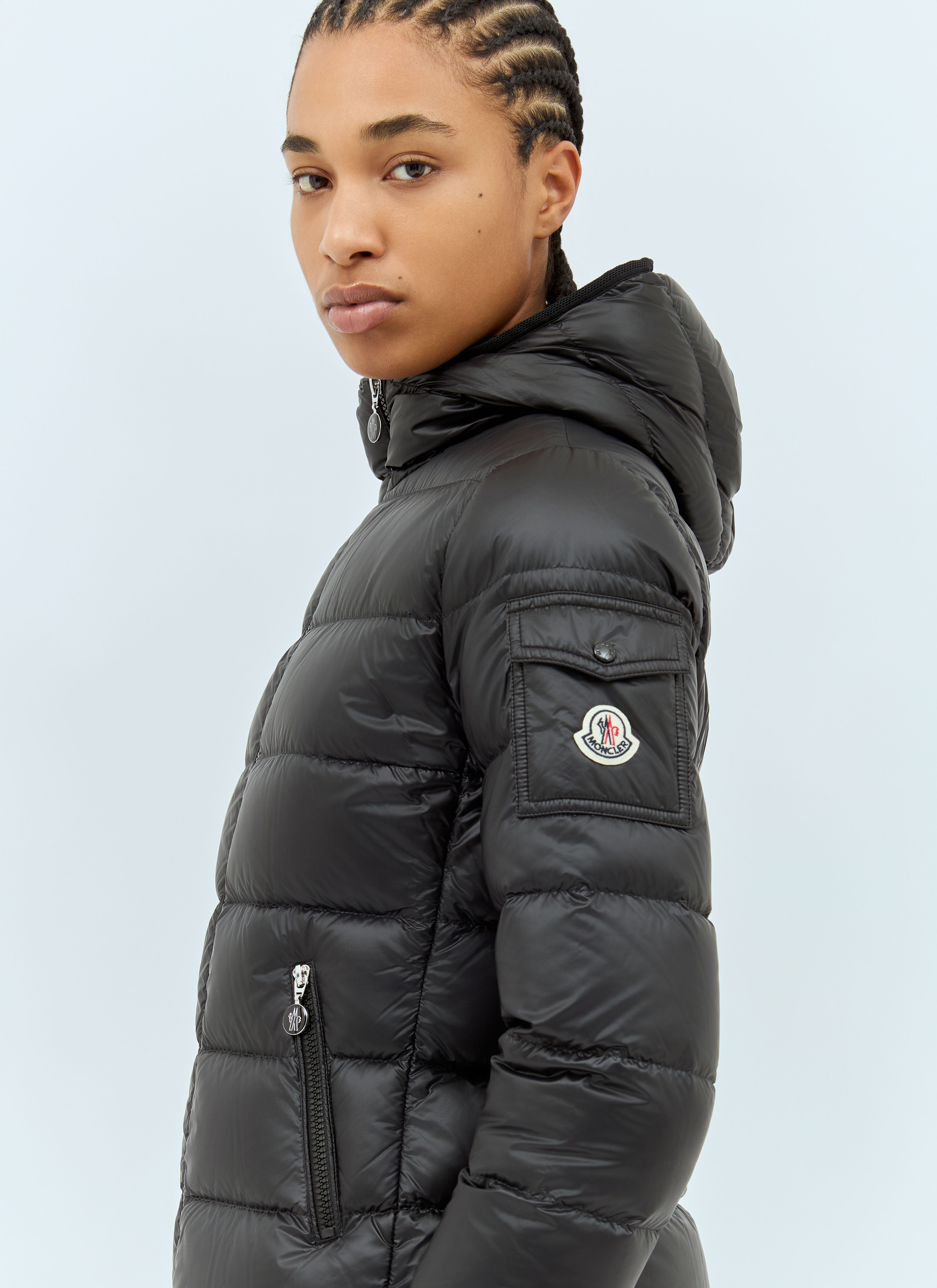 Gles Hooded Short Down Jacket - 3