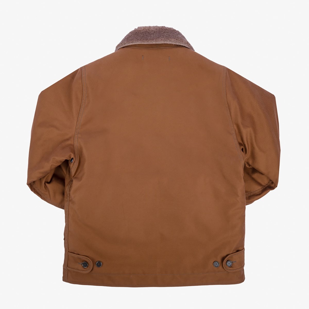 IHM-35-BRN Whipcord N1 Deck Jacket - Brown - 5