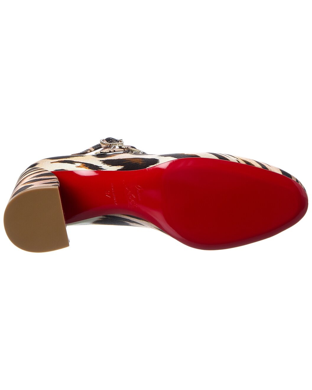 Christian Louboutin Miss Jane 55 Silk Pump - 4
