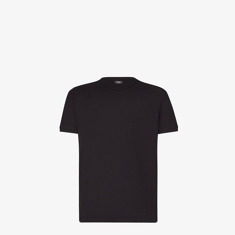 FENDI Black jersey T-shirt outlook