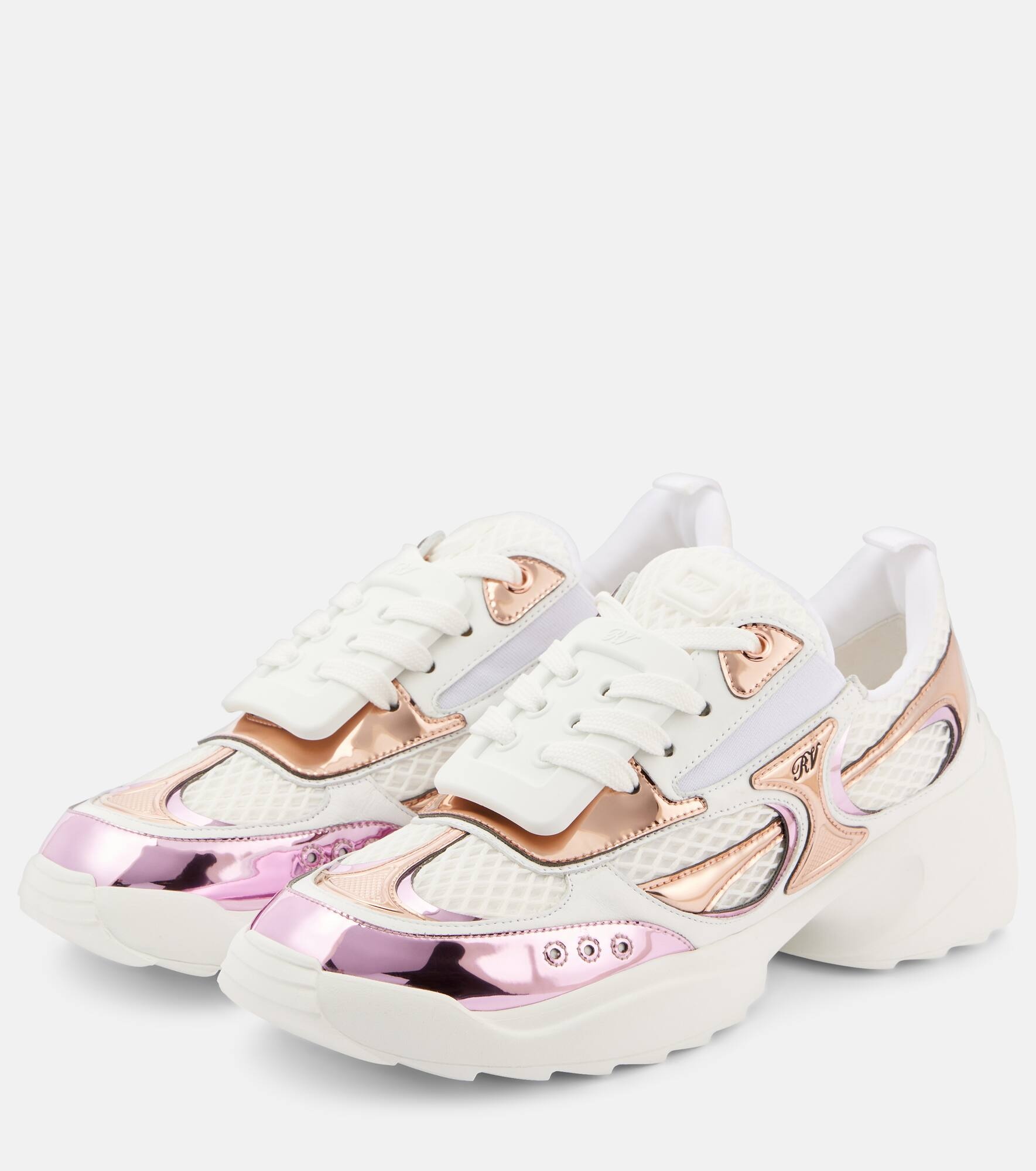 Viv' on the Run leather sneakers - 4