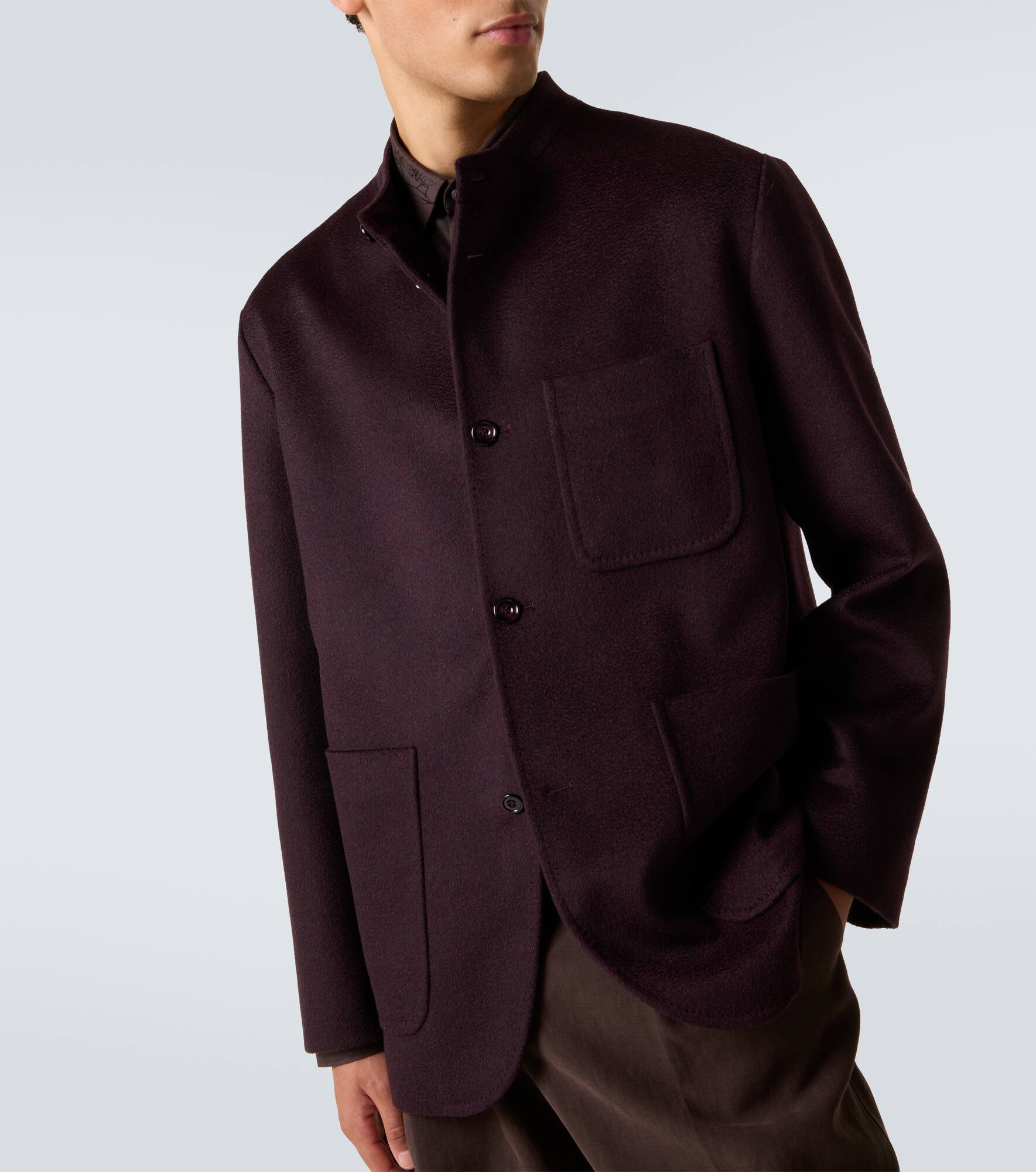 Cashmere jacket - 5