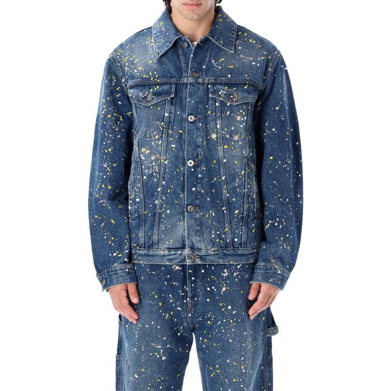 ジャケット Off White Printed denim jacket Off-White × Virgil Abloh Off-White c/o Virgil Abloh Skulls