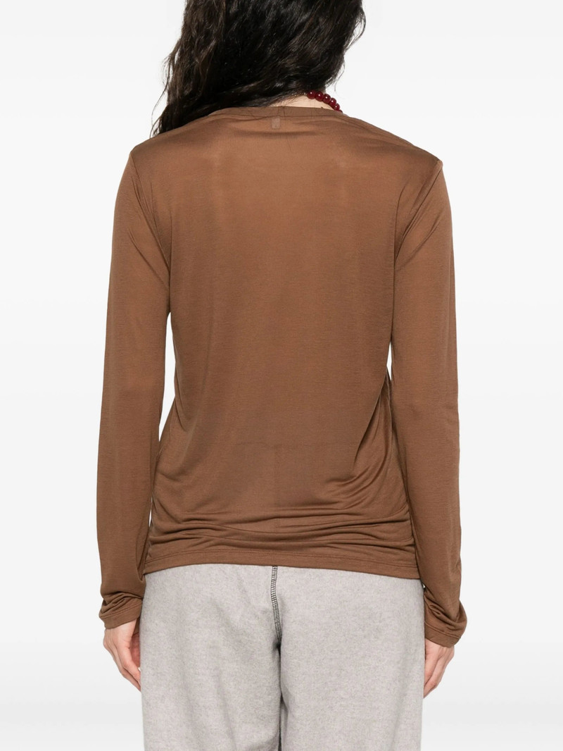 BASERANGE Baserange Round-neck Long-sleeve Top outlook