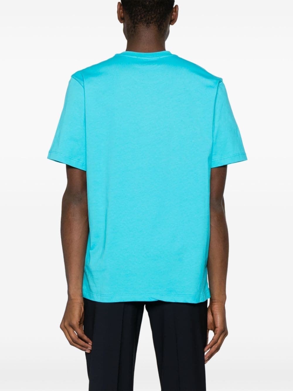 logo-print cotton T-shirt - 4
