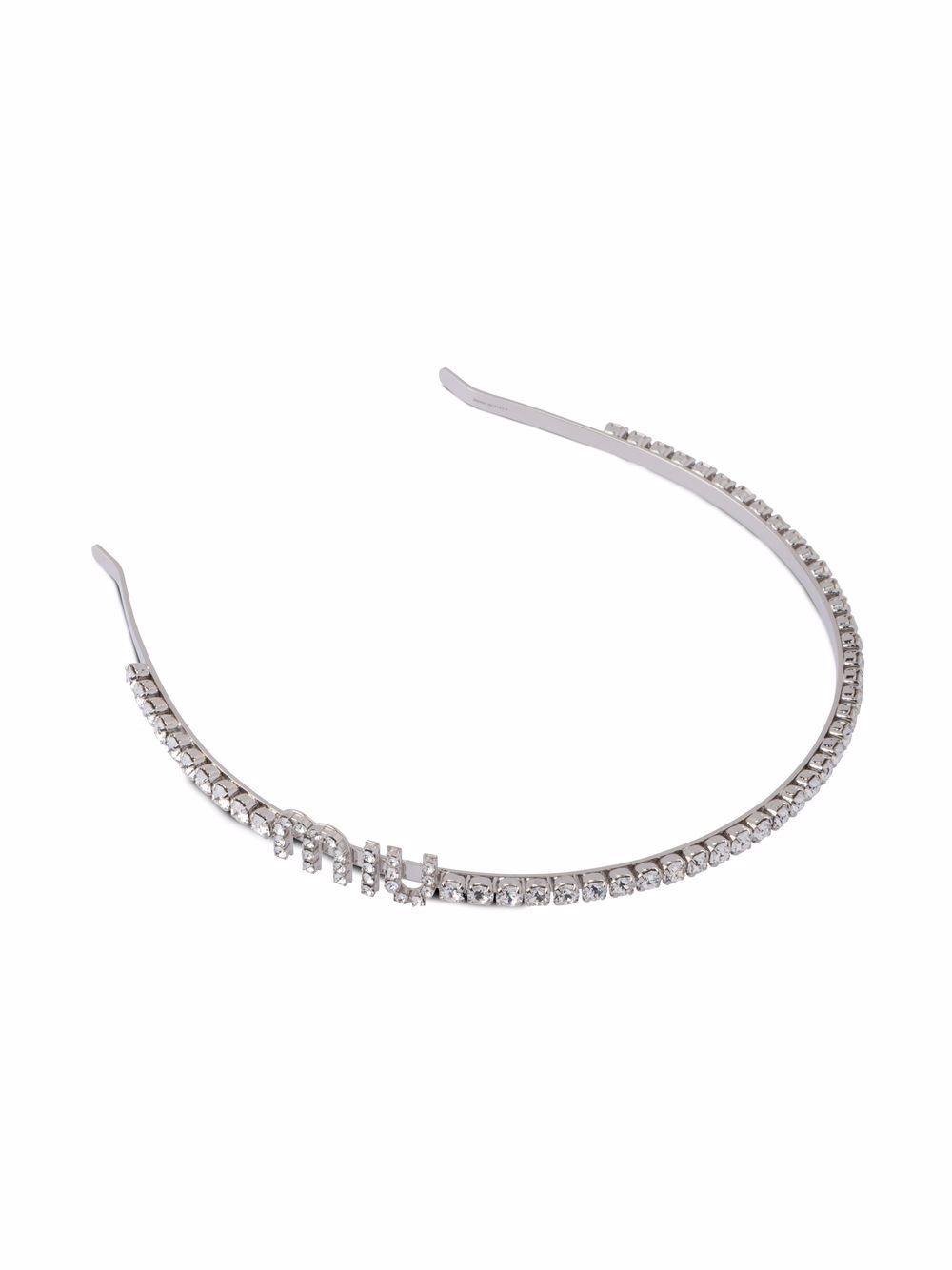 Rigid crystal headband - 2