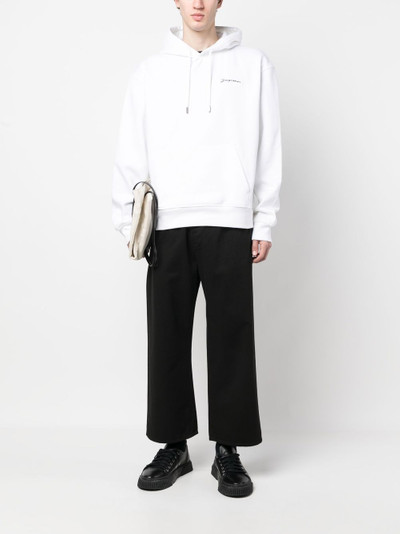 JACQUEMUS Le Sweatshirt Brodé organic-cotton hoodie outlook