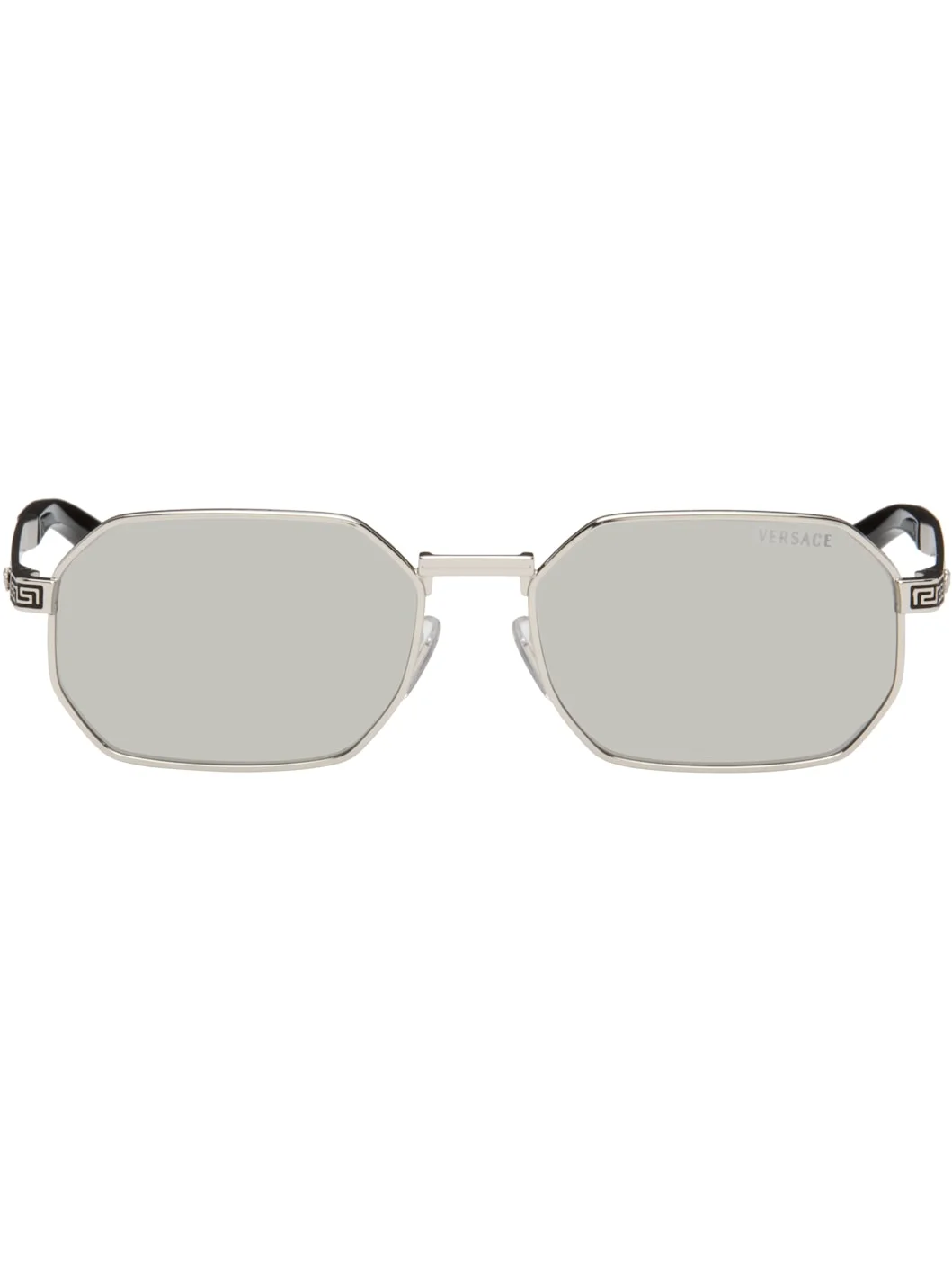 Silver Greca Flow Sunglasses - 1