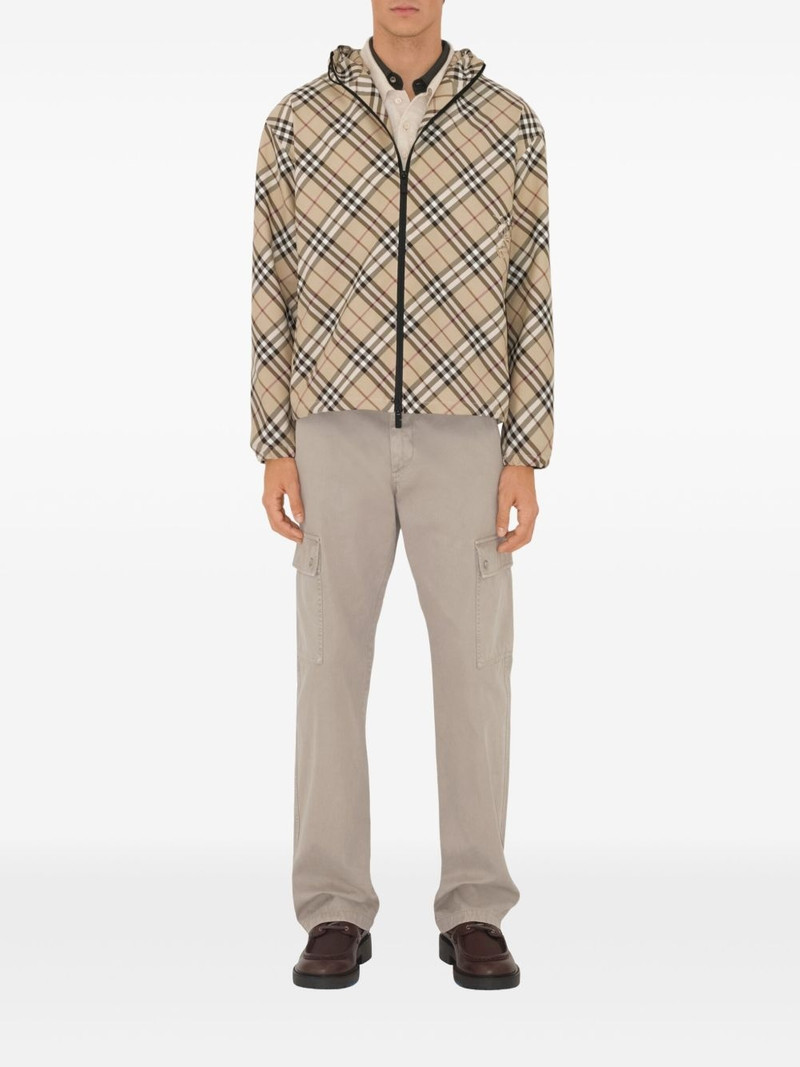 Burberry reversible check jacket outlook