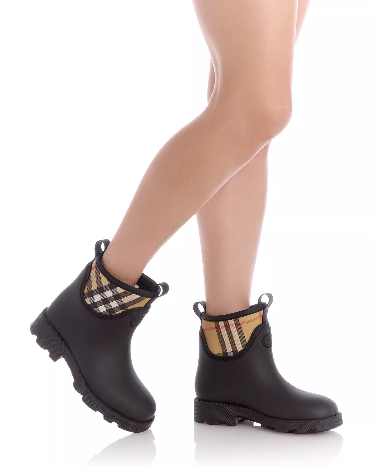 Burberry Women's Marsh Stamp Check Rain Booties - 2