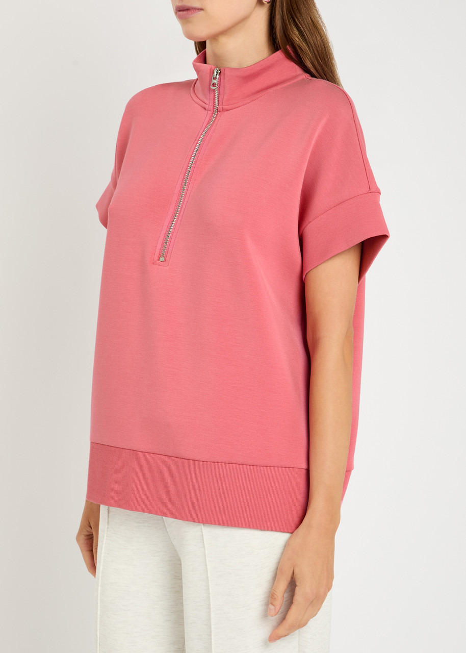 Varley Ritchie Short Sleeve Sweat Stretch-jersey top - 2