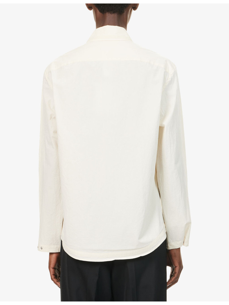 Boxy-Fit Utility Cotton-Blend Shirt 4