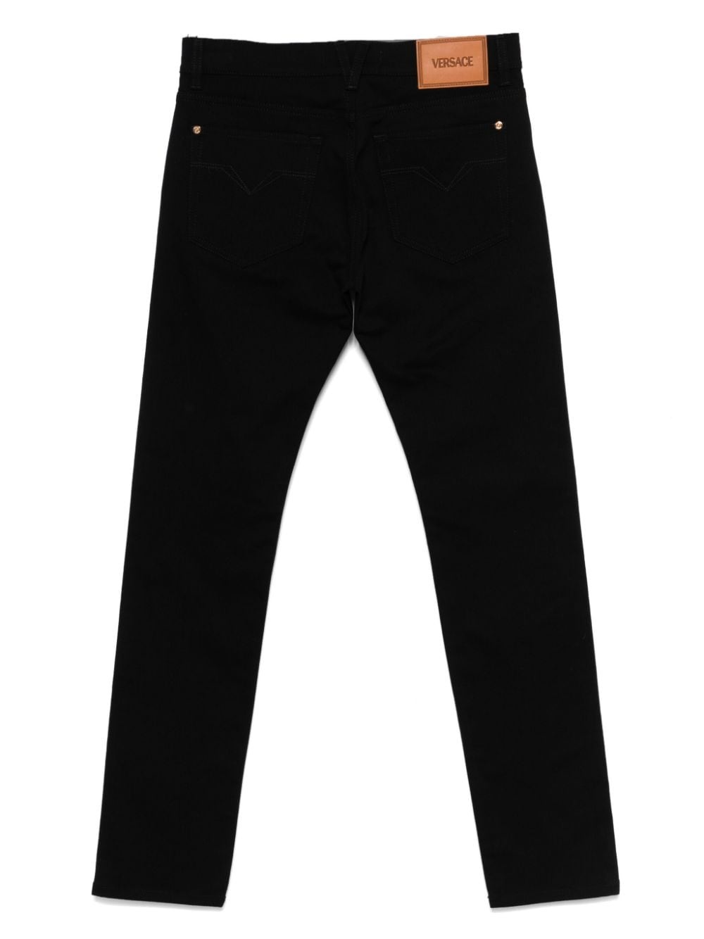 Medusa-plaque jeans - 2