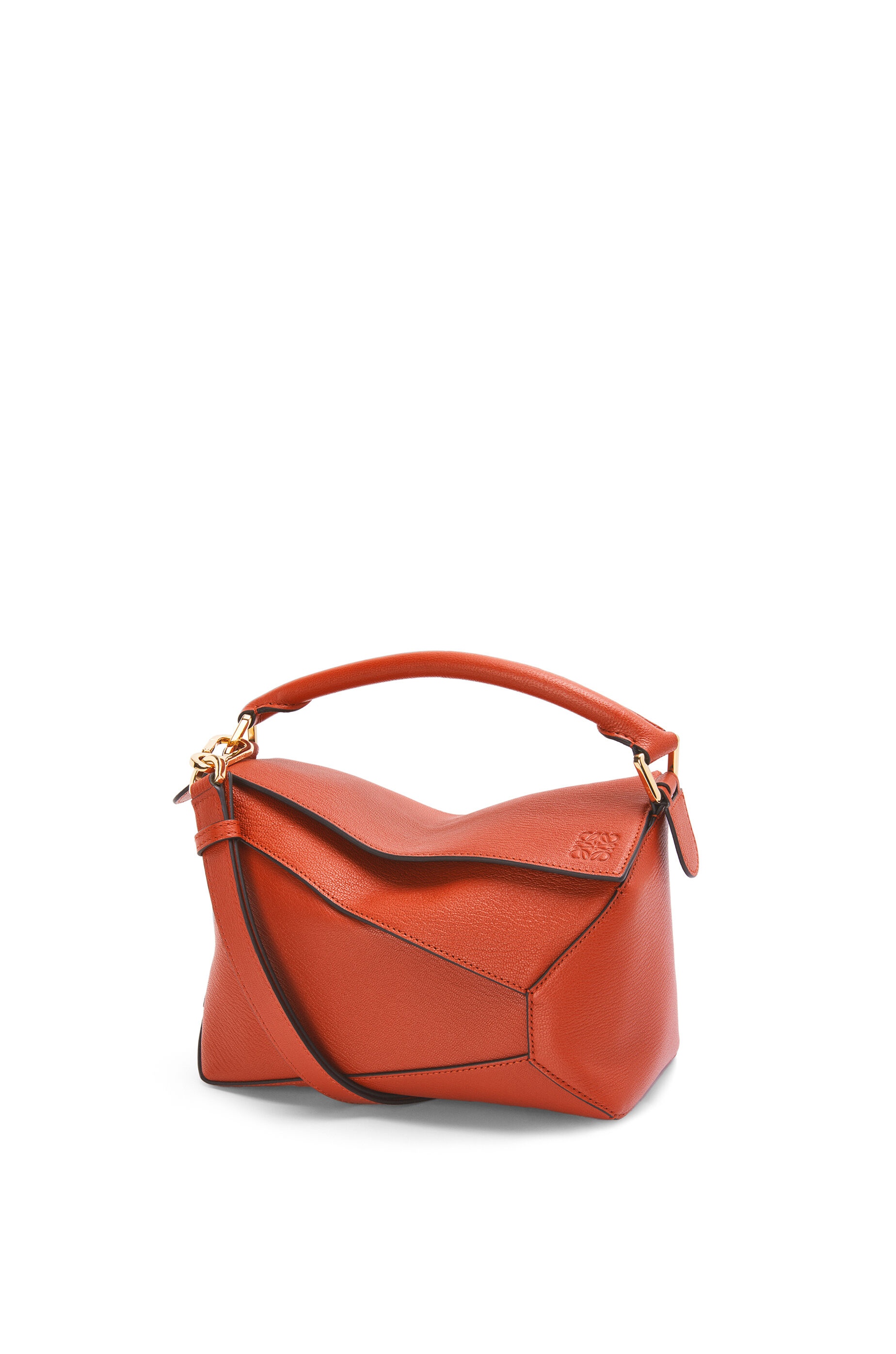 Small Puzzle Edge bag in goatskin - 1