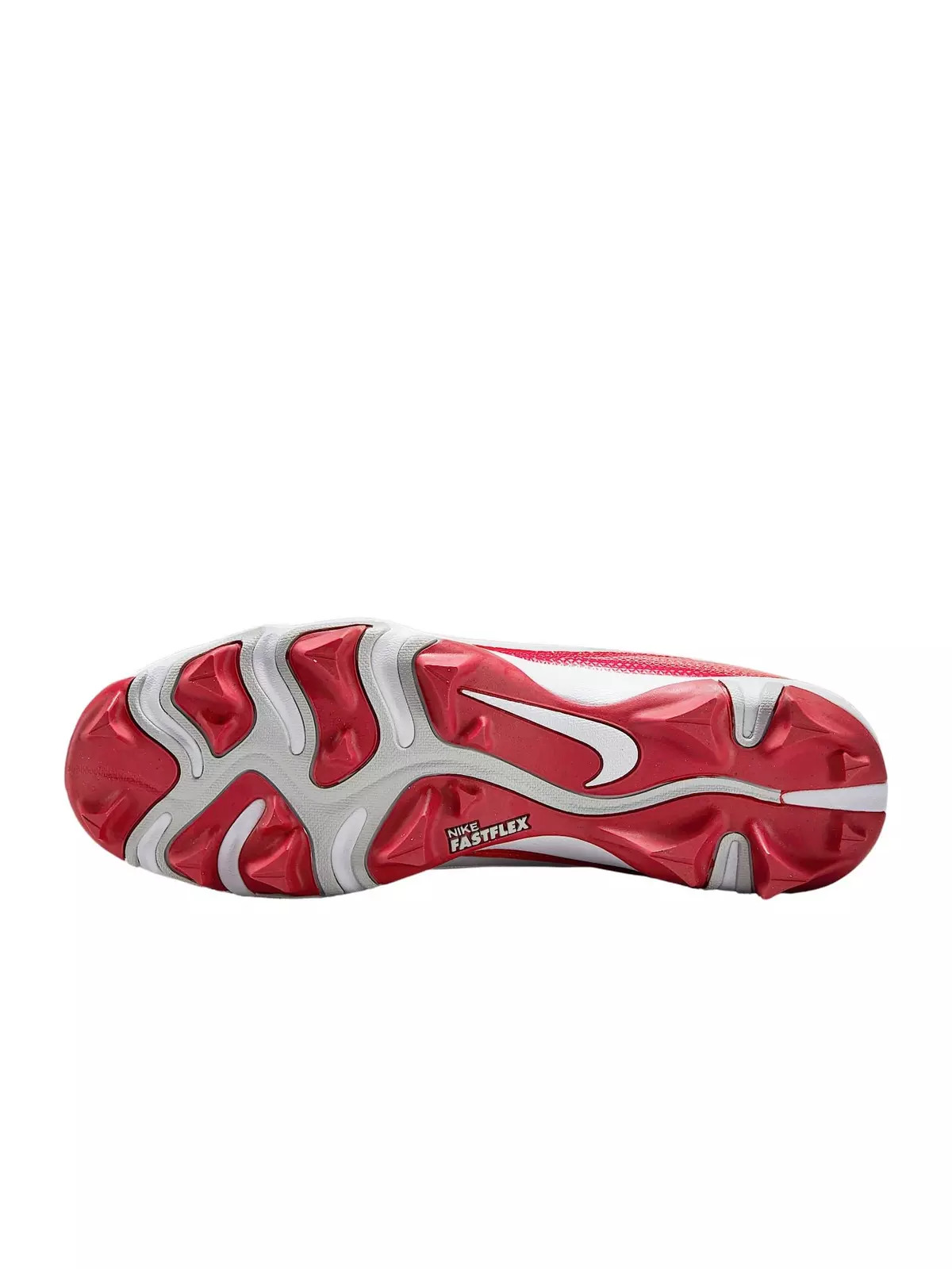 Alpha Menace 4 Shark "White/University Red/Photon Dust" Men's Football Cleat - 6