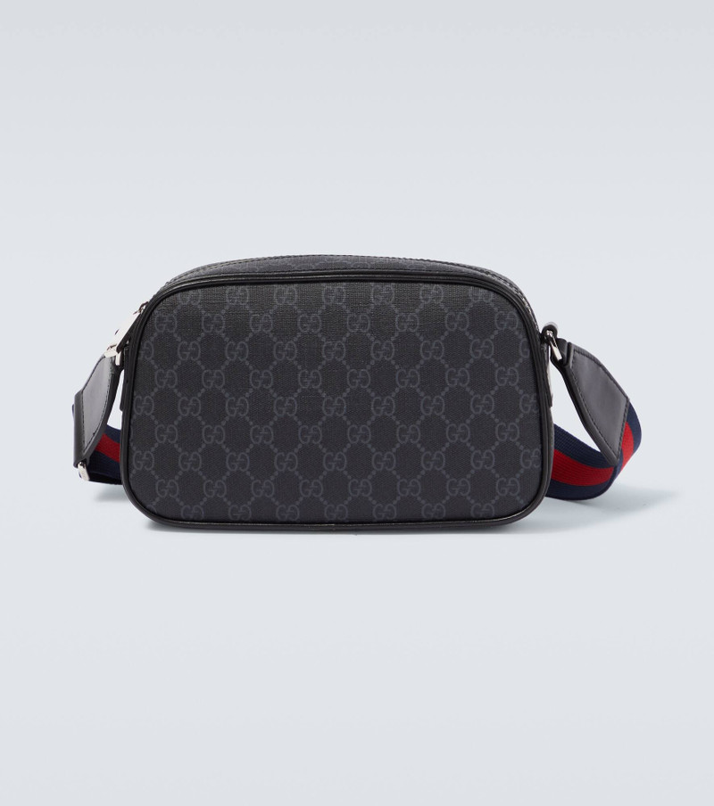 Web Stripe GG Canvas crossbody bag - 1