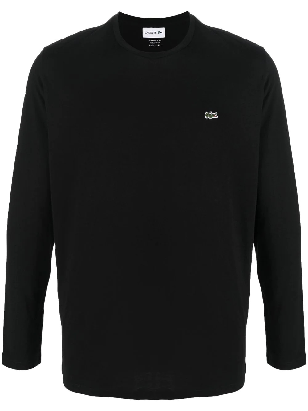 logo-patch long-sleeve sweatshirt - 1
