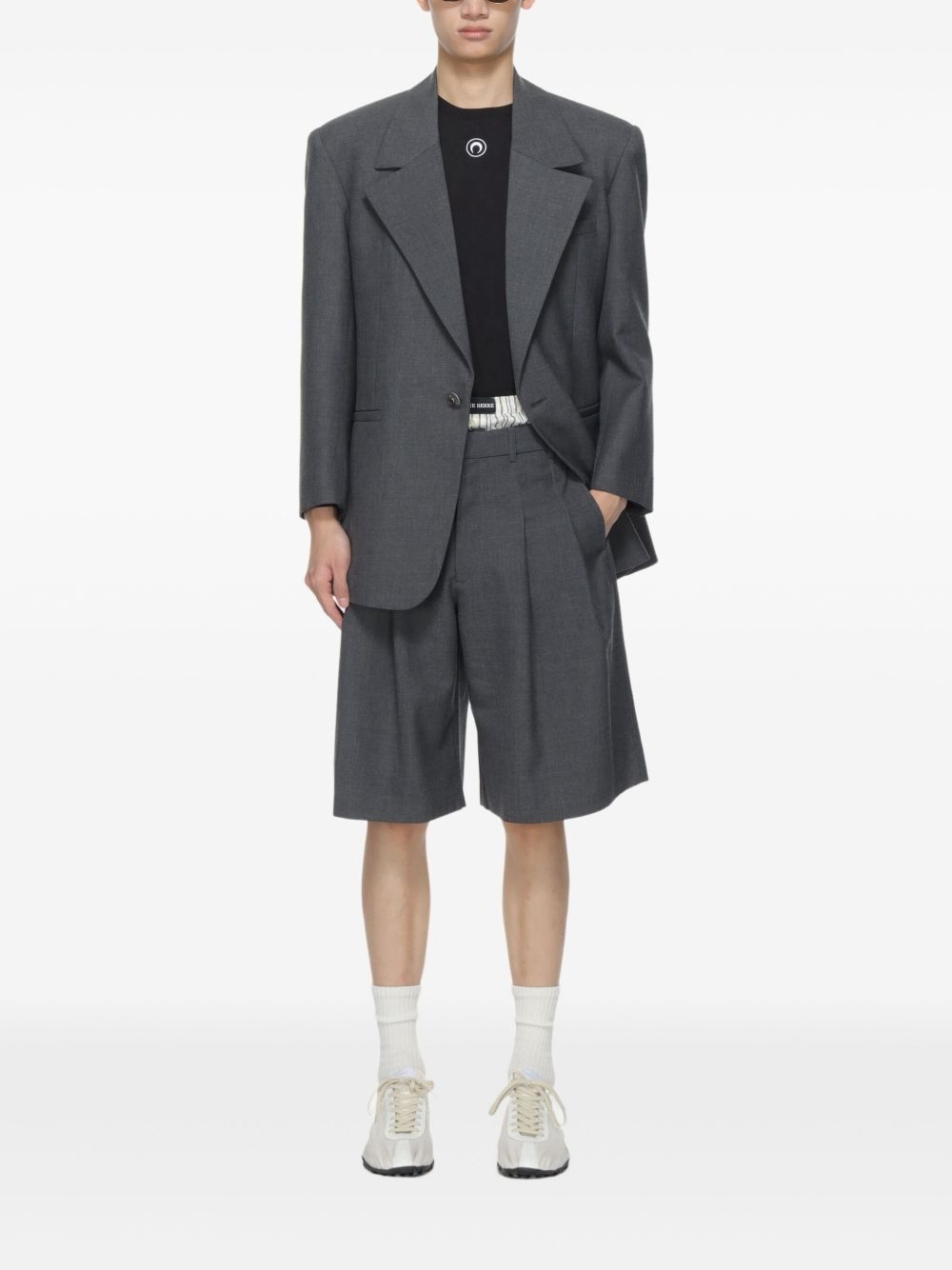 regenerated tailored shorts - 2