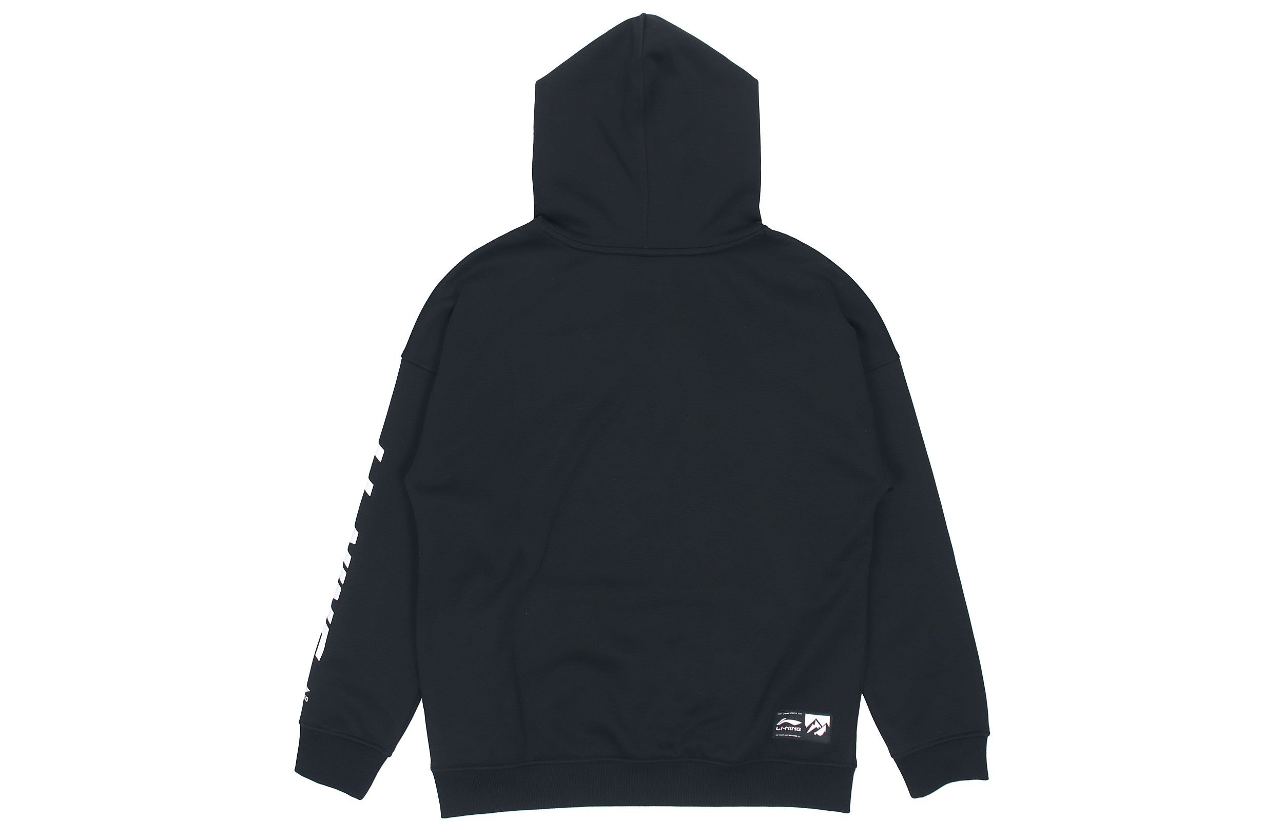 Li-Ning I Never Walk Backwards Graphic Hoodie 'Black' AWDR857-4 - 2
