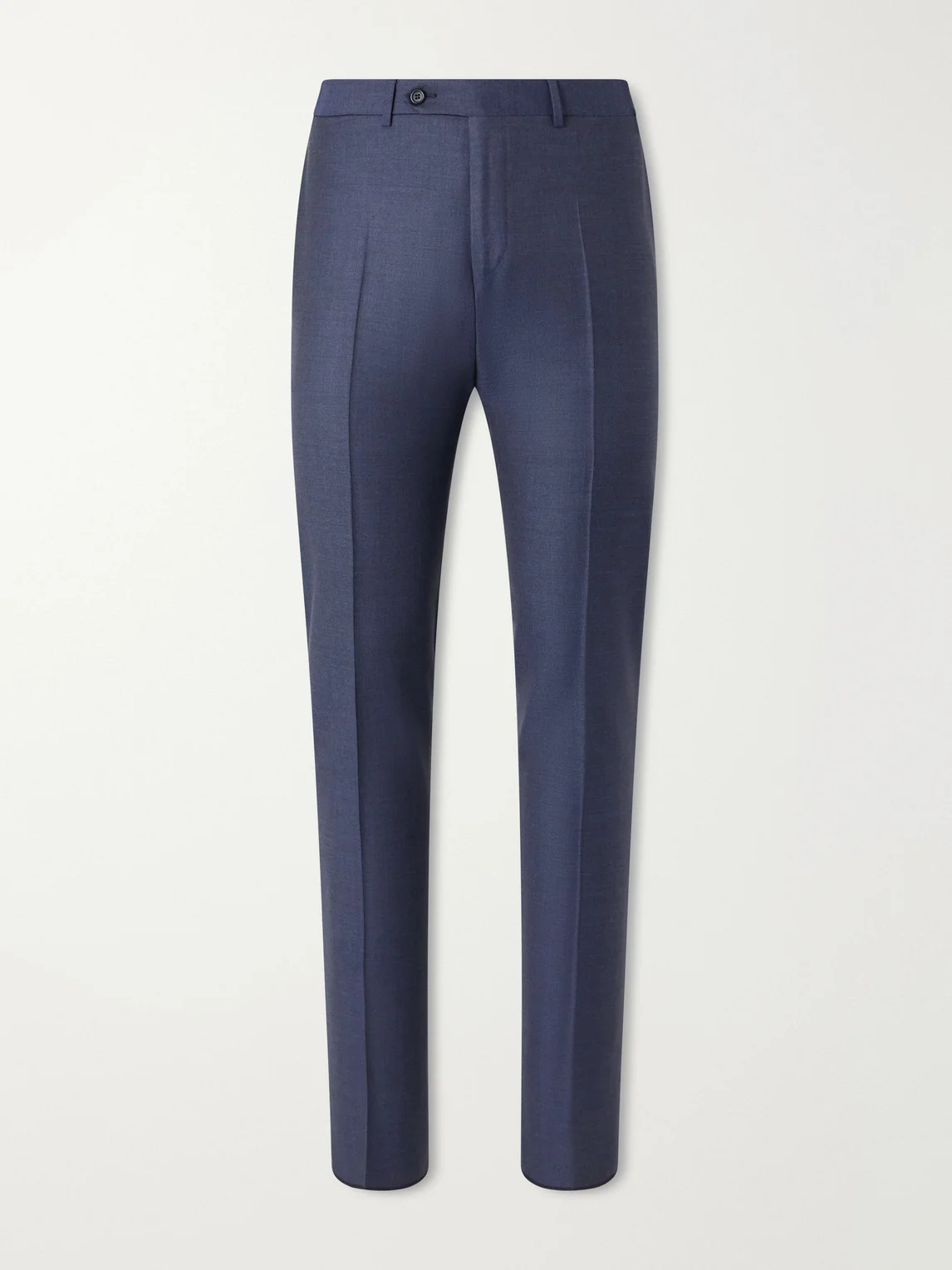 Straight-Leg Wool-Twill Suit Trousers - 1